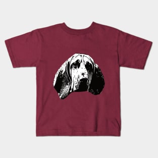 Bloodhound Face Kids T-Shirt